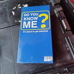 Do You Know Me Game
