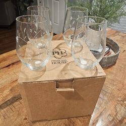 Princess House Glasses. Set of 4