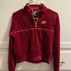 Nike Velvet Half Zip Up