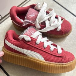 Fenty Red Pumas New Size 5 