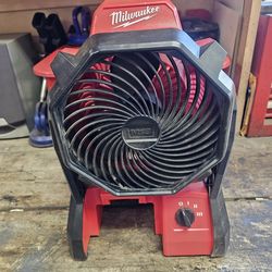 Milwaukee cordless fan