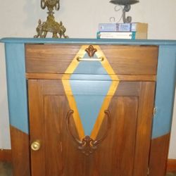 Antique Dry Sink/ Jelly Cabinet 