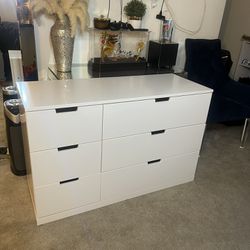 IKEA Nordli 6 Drawer Dresser 