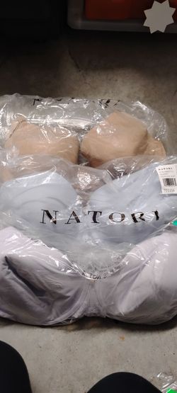 Lots of 2 bras 36 DDD,Natori Bra Blue Mist and tan bra