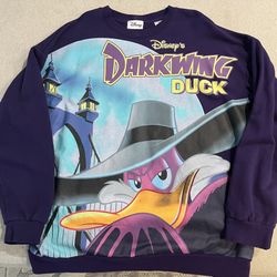 Darkwing duck Men’s Sweatshirt Size Xxl