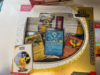 Pokemon 30th poster packs