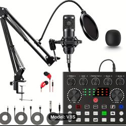 Condenser microphone Podcast bundle 