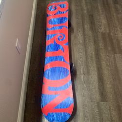 Burton Snowboard Size 159 Wide