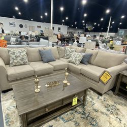 Brand New !! Cream Sectional!! $1299 . 