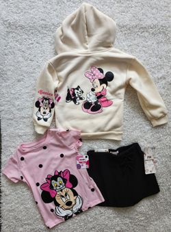 Minnie Mouse 3pc Set NEW $30 Size 6/6x
