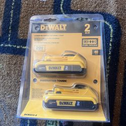 2- 2ah Batteries