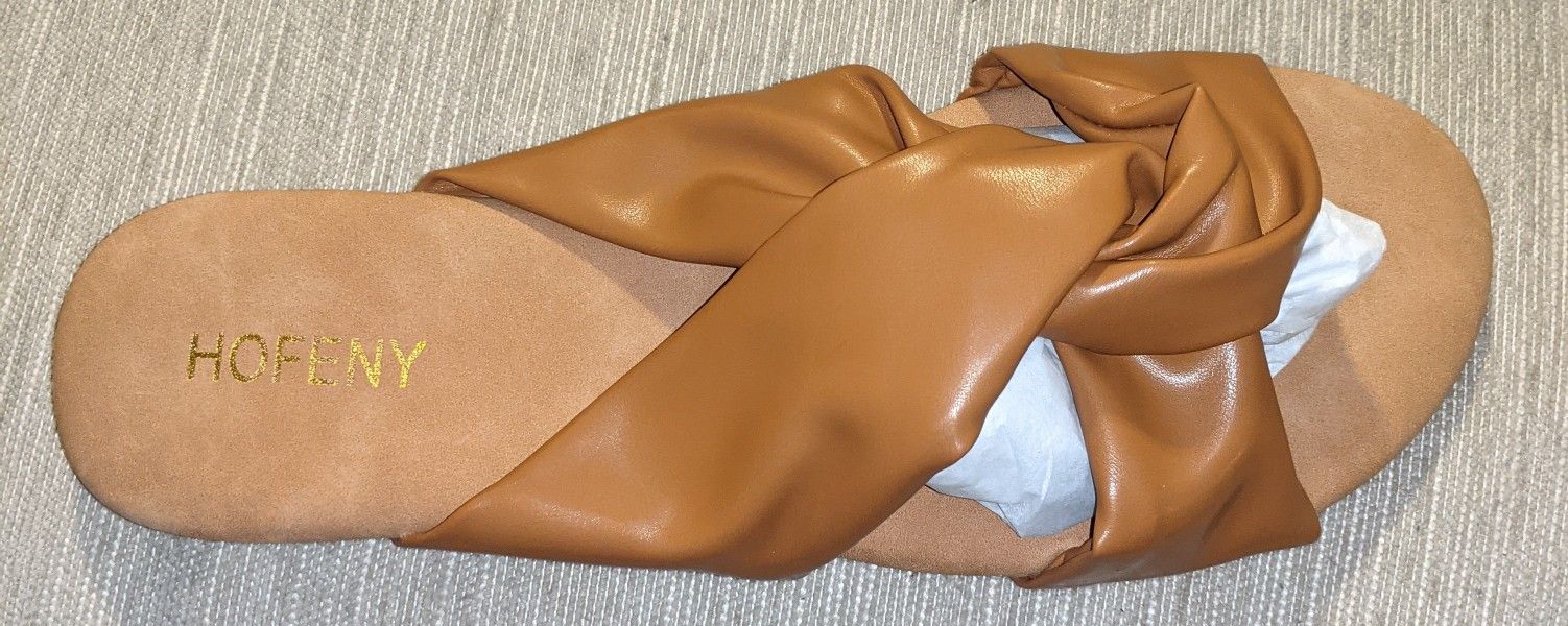 Women's Flat Shoes Brown Flats Size 10 New