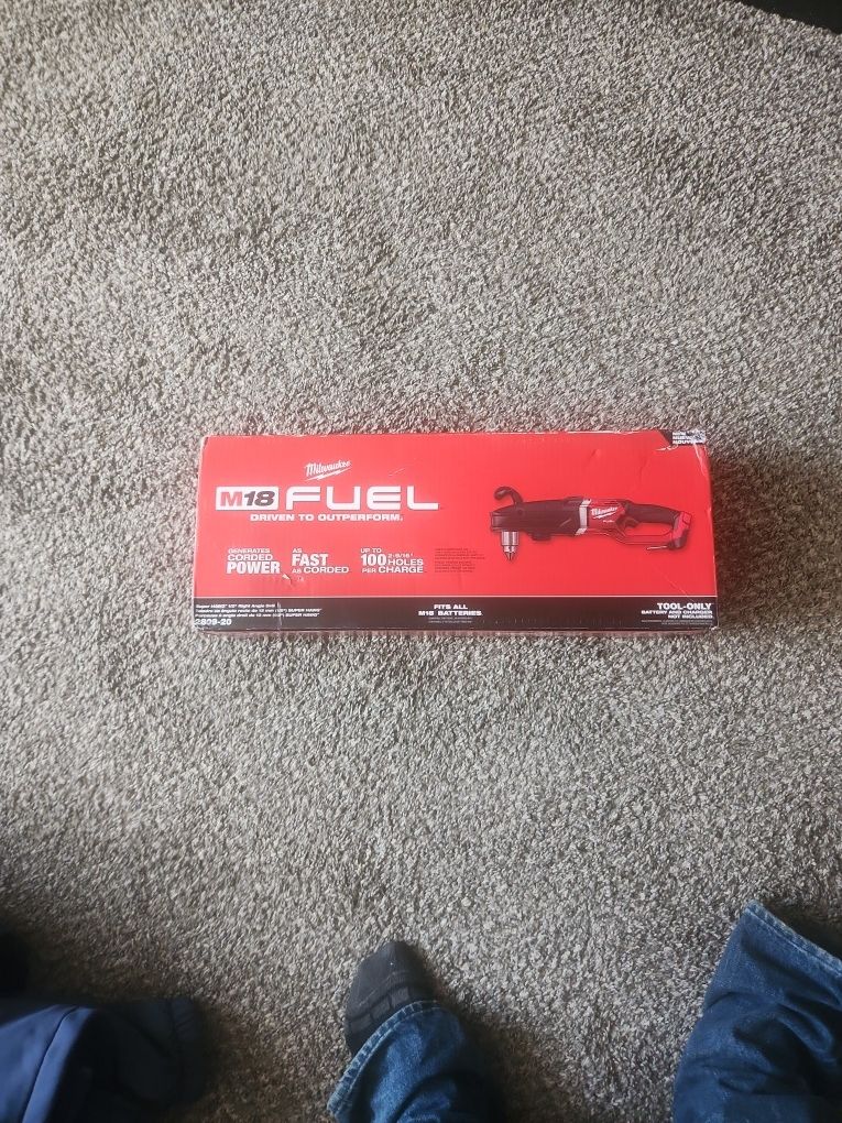 M18 FUEL SUPER HAWG 1/2" RIGHT ANGLE DRILL