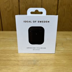 Ideal of Sweden Case for Apple AirPods 1/2 Gen Metal Woods Olive Green NEW