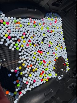 Used golf balls