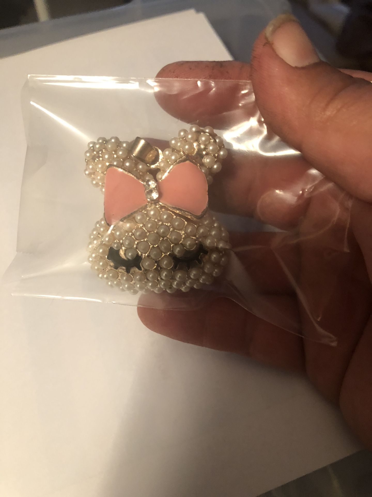 Bunny Head Charm Pendant