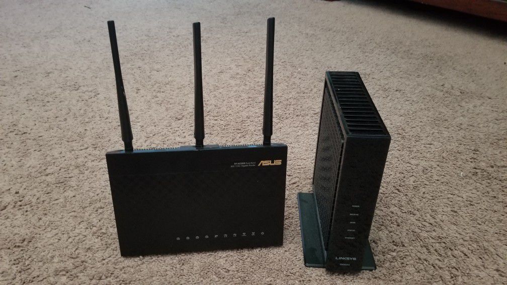 Linksys Modem and Asus Router
