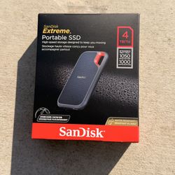 SanDisk 4TB Extreme Portable SSD 