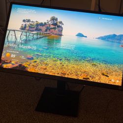 LG Adjustable Monitor 27”