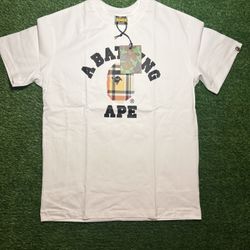 Burberry bape tee size small