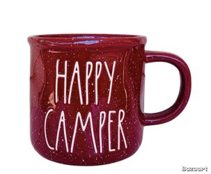 Rae Dunn HAPPY CAMPER Mug BRAND NEW