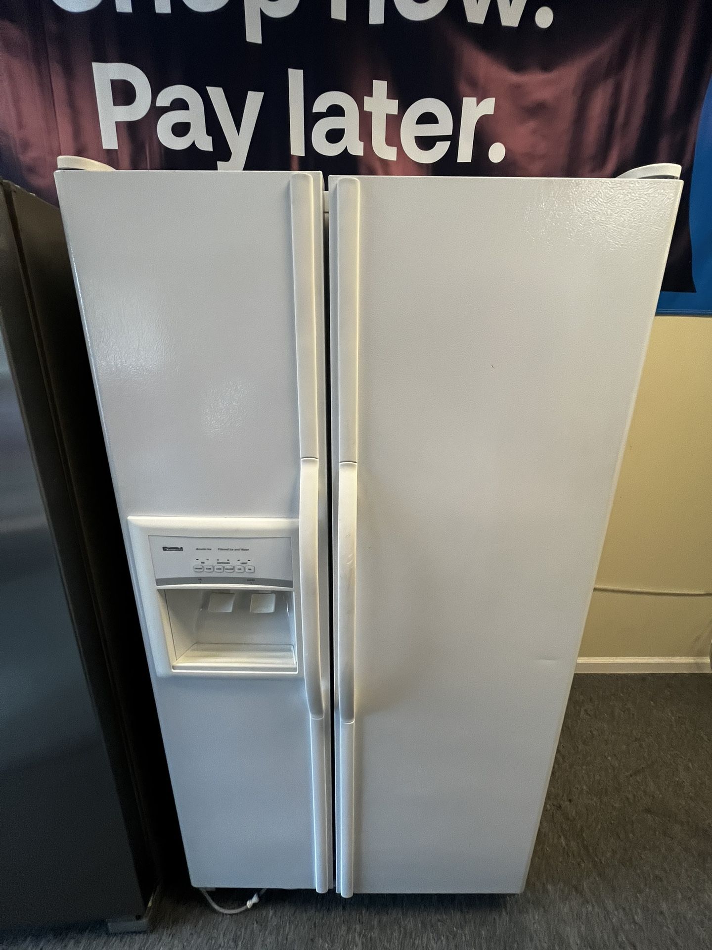 Kenmore White Side By Side Fridge