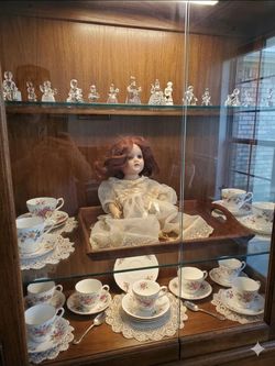 Antique Ideal Doll With Two Vintage Dresses & One Jumper Sz 3/6 Mo