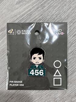 Toys Squid Game Kalos Blocks Pin Badge