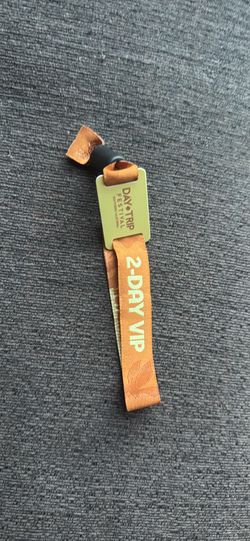 2 Day VIP Day Trip Wristband
