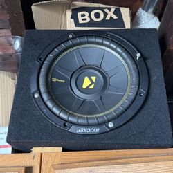 Kicker 10  Speaker Subwoofer 