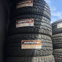 285/45/22 Arroyo At 4 New Tires Installed And Balanced 