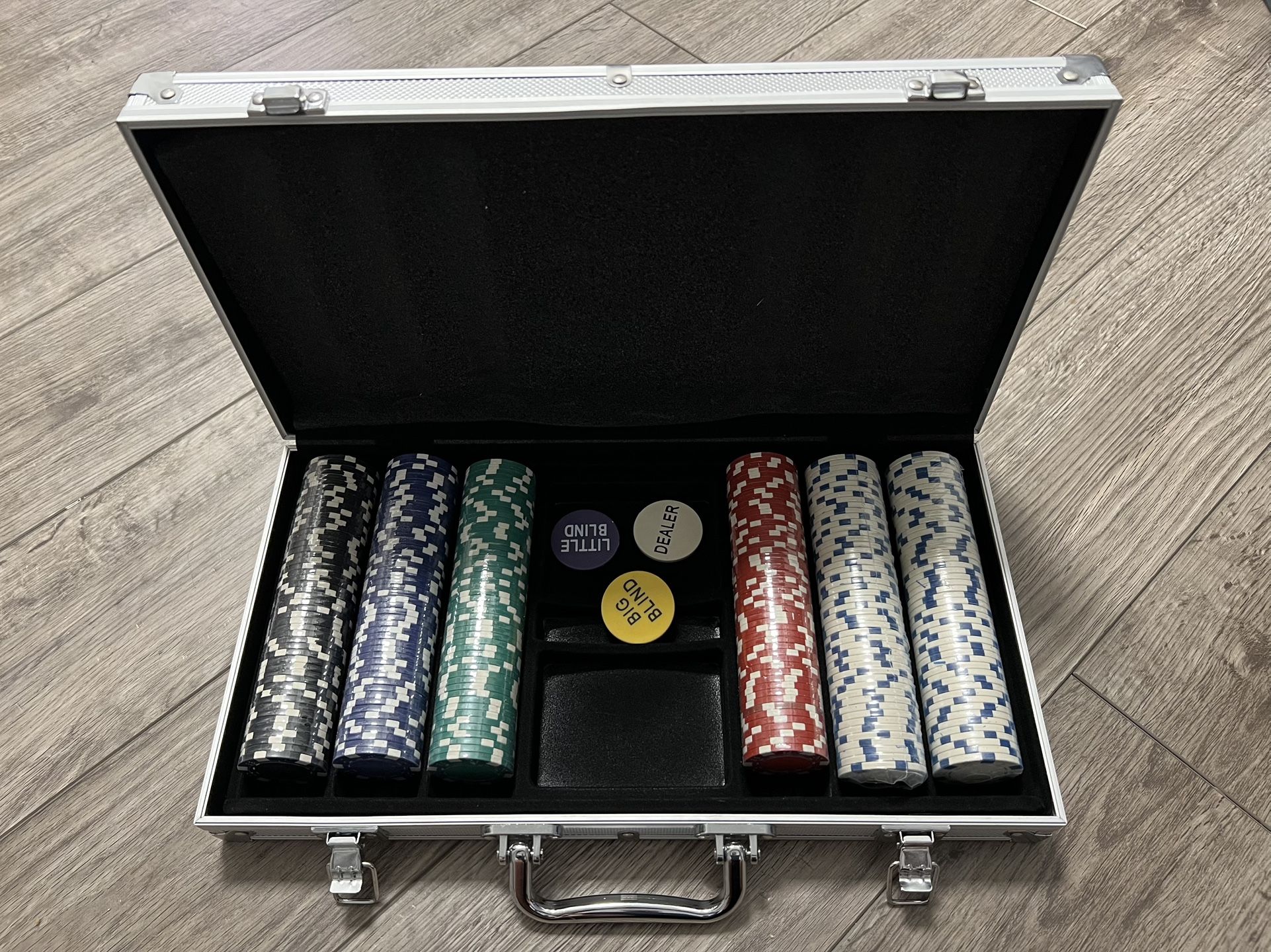 Poker Chip Set. Brand New!