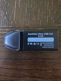 Ultra USB 3.0 64GB Flash Drive (New)