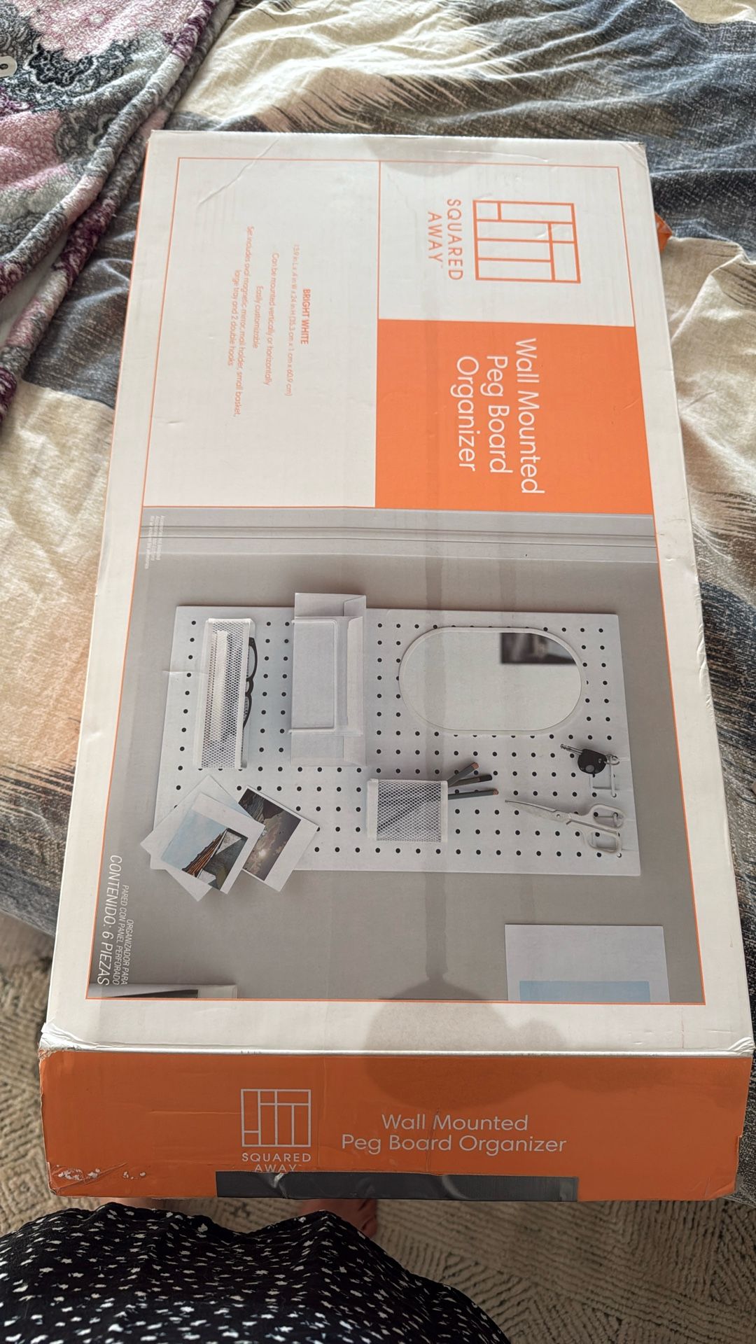 wall Mounted Peg Board