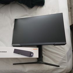 Samsung Gaming Monitor & Soundbar