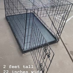 Large Dog Cage Doors On 2 Sides Excellent condition