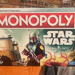 Boba Fett Star Wars Monopoly 