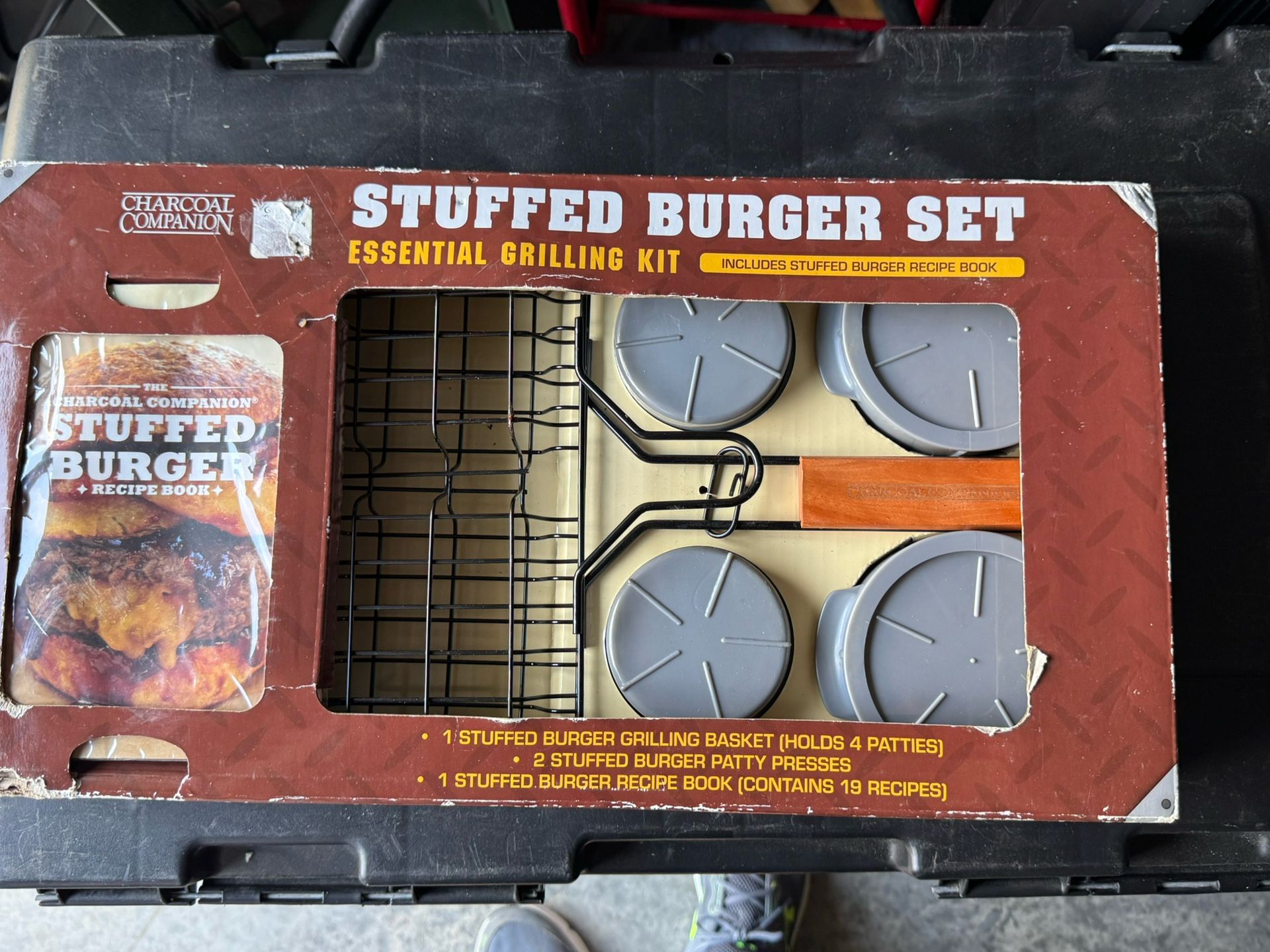 Charcoal Companion Stuffed Burger Set Essential Grilling Kit