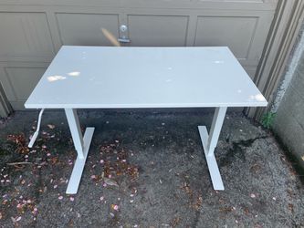 White Standing Desk