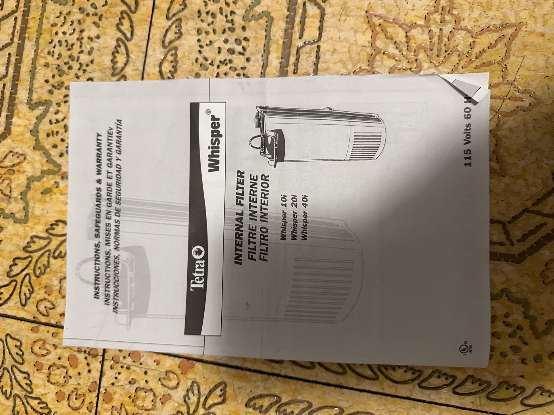 Tetra Whisper Filters