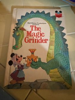 Walt Disney The Magic Grinder Vintage Book