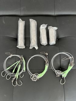 3 Deep drop Rigs And 4 Sinkers package