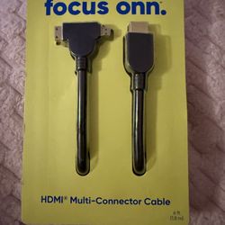 HDMI® Multi-Connector Cable - NEW