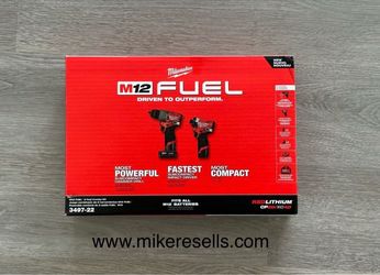 Milwaukee M12 Fuel Combo Kit (3497-22)