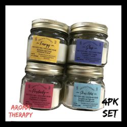 NIB 4Pc Aroma Therapy Candle Set