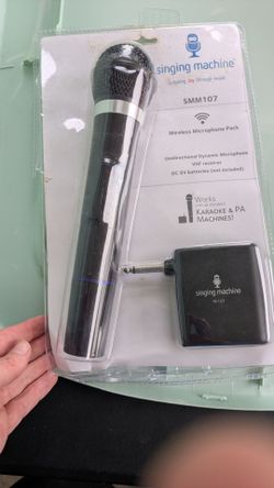 Singing Machine SMM107 Wireless Microphone Pack