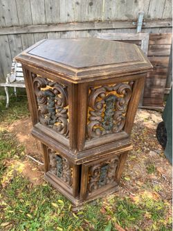 Vintage wooden table