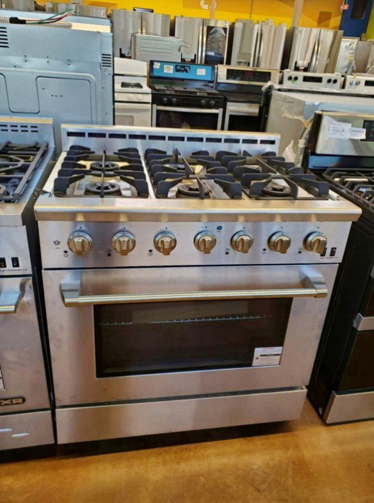 NXR 36" Pro Gas Range With Oven