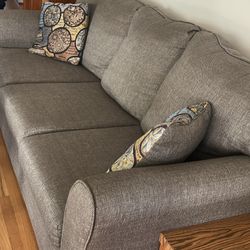 Beautiful Gray Couch 