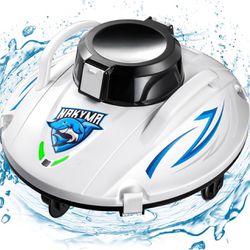 Brand New In The Box- Cordless Robotic Pool Cleaner, Pool Vacuum for Above Ground Pool Lasts 150 Mins, Robotic Pool Vacuum Cleaner Intelligent Path Pl